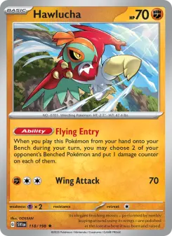 Hawlucha, Scarlet & Violet 118
