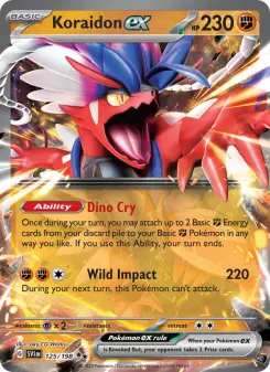 Koraidon ex, Scarlet & Violet 125