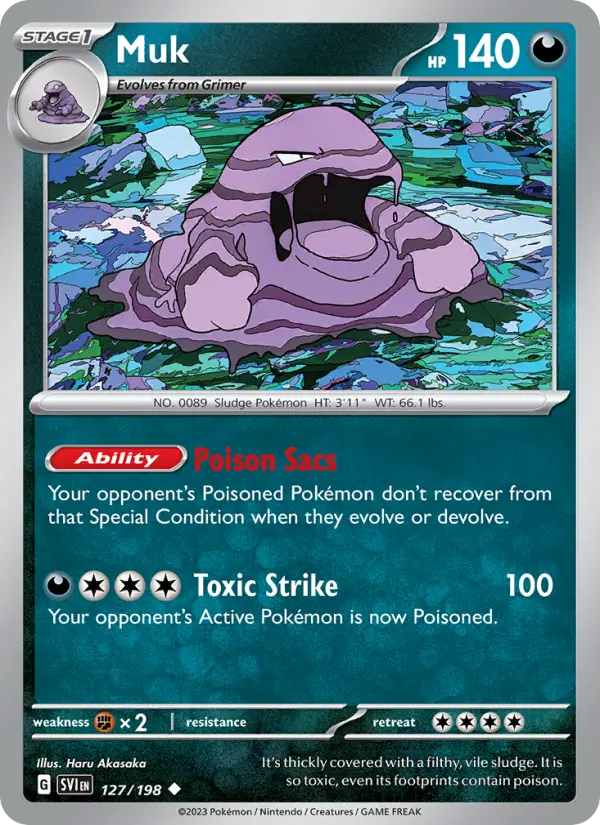 Muk, Scarlet & Violet 127