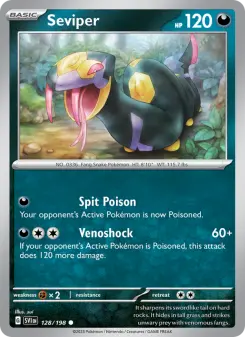 Seviper, Scarlet & Violet 128