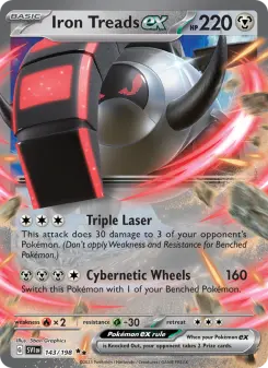 Iron Treads ex, Scarlet & Violet 143