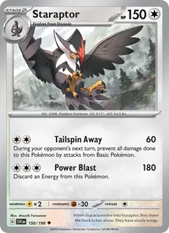 Staraptor, Scarlet & Violet 150