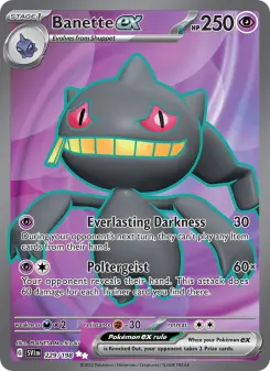 Banette ex, Scarlet & Violet 229