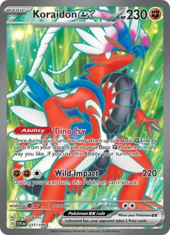 Koraidon ex, Scarlet & Violet 231