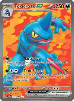 Toxicroak ex, Scarlet & Violet 232
