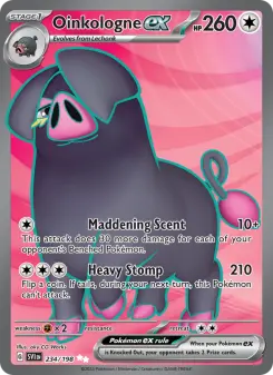 Oinkologne ex, Scarlet & Violet 234