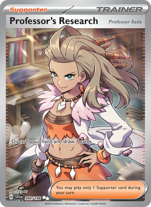 Professor's Research, Scarlet & Violet 240