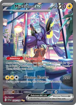 Miraidon ex, Scarlet & Violet 244