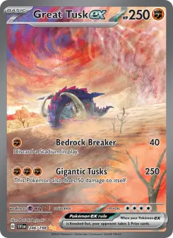 Great Tusk ex, Scarlet & Violet 246