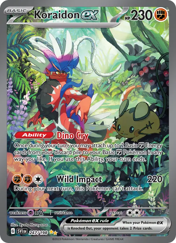 Koraidon ex, Scarlet & Violet 247