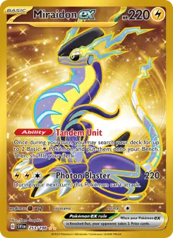 Miraidon ex, Scarlet & Violet 253