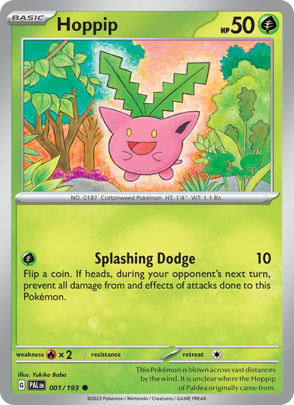 Hoppip, Paldea Evolved 001