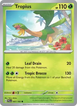 Tropius, Paldea Evolved 007