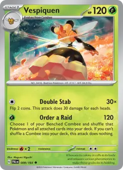 Vespiquen, Paldea Evolved 009