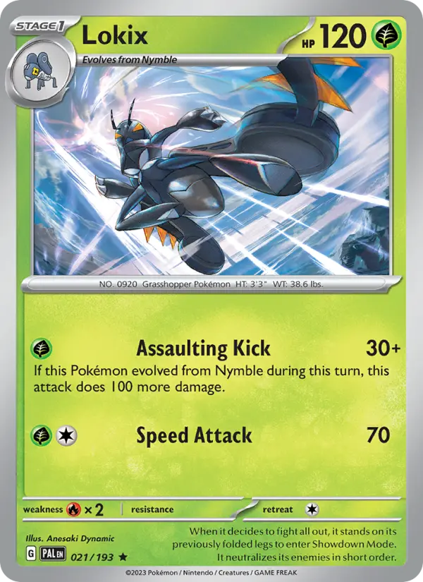 Lokix, Paldea Evolved 021