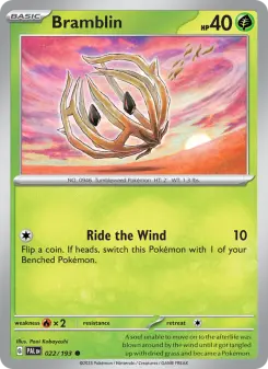Bramblin, Paldea Evolved 022