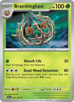 Brambleghast, Paldea Evolved 024