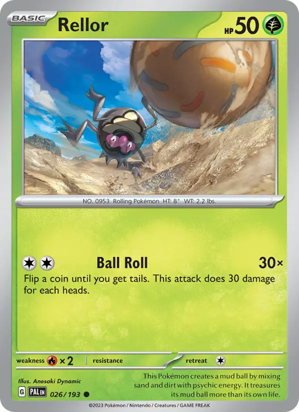 Rellor, Paldea Evolved 026