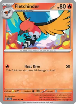 Fletchinder, Paldea Evolved 029
