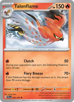Talonflame, Paldea Evolved 030