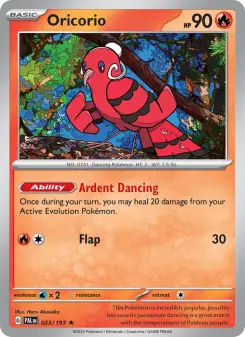 Oricorio, Paldea Evolved 033