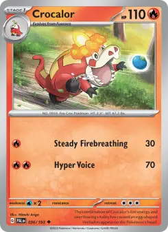 Crocalor, Paldea Evolved 036