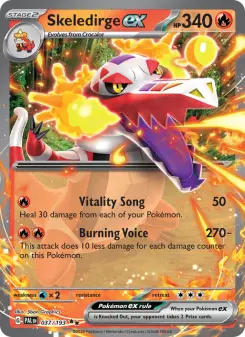 Skeledirge ex, Paldea Evolved 037