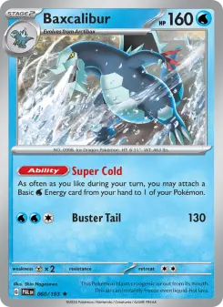 Baxcalibur, Paldea Evolved 060