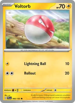 Voltorb, Paldea Evolved 066