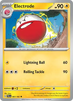 Electrode, Paldea Evolved 067