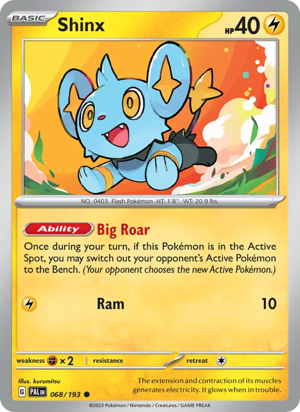 Shinx, Paldea Evolved 068