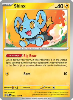 Shinx, Paldea Evolved 068
