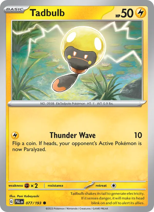Tadbulb, Paldea Evolved 077