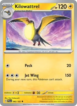 Kilowattrel, Paldea Evolved 082