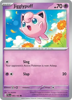 Jigglypuff, Paldea Evolved 083