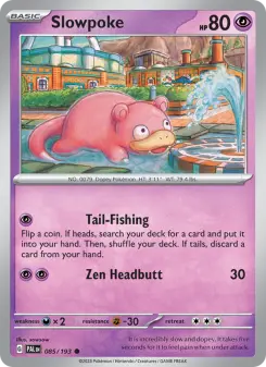 Slowpoke, Paldea Evolved 085