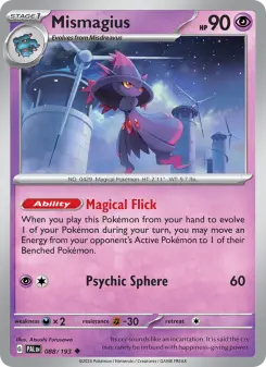 Mismagius, Paldea Evolved 088