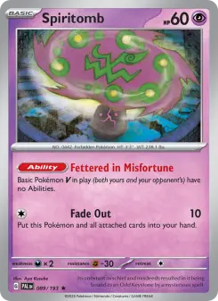 Spiritomb, Paldea Evolved 089
