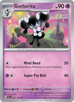 Gothorita, Paldea Evolved 091