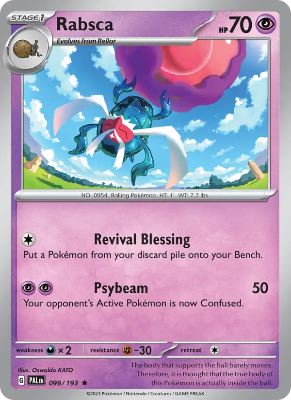 Rabsca, Paldea Evolved 099