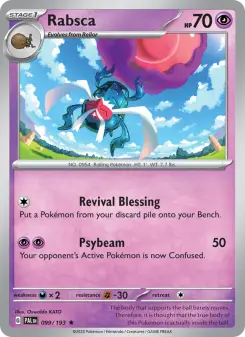 Rabsca, Paldea Evolved 099