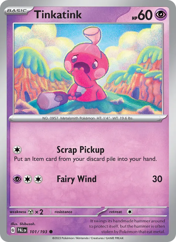 Tinkatink, Paldea Evolved 101