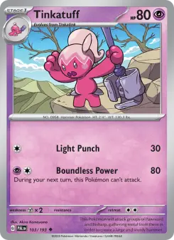 Tinkatuff, Paldea Evolved 103