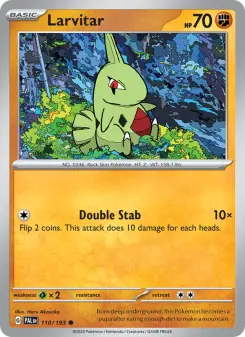 Larvitar, Paldea Evolved 110