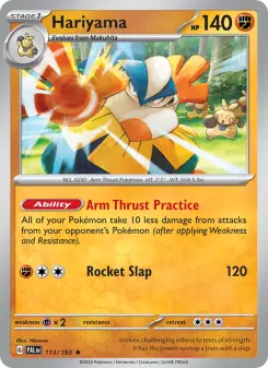 Hariyama, Paldea Evolved 113