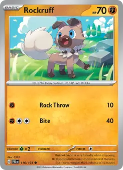 Rockruff, Paldea Evolved 116