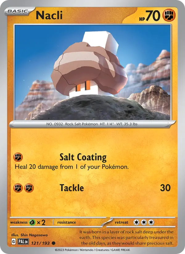 Nacli, Paldea Evolved 121