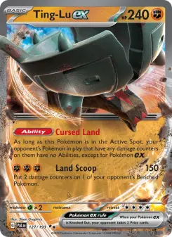 Ting-Lu ex, Paldea Evolved 127
