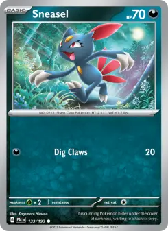 Sneasel, Paldea Evolved 133