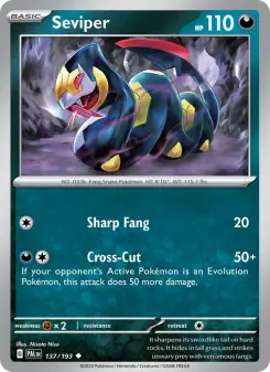 Seviper, Paldea Evolved 137